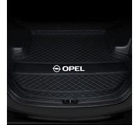 DOFFO Alfombrillas Maletero Personalizada para Opel Insignia A (2008-2017) Berlina,Cuero Tronco Protectora Estera Bandeja Alfombra Antideslizante Impermeable Interiore Accesorios,C-Black