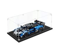 DOFOPO Vitrina acrílica para coches 1:14, resistente al polvo, acrílico para Lego 42123, 42154 y 10625, caja expositora (40 x 20 x 15 cm)