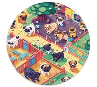 Dog 1000 Teile Science Fiction Cute Pet Puzzle Für Erwachsene Familien-Challenge Stressabbau-Puzzle Teamgeist Pflegen Für Die Ganze Familie, Geschenke Für Frauen & Männer 1000pcs (67.5x67.5cm)