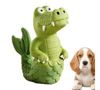 Dog Alligator Toy - Indestructible Rubber Chew Toy, Squeaky Design Play Toys | Perfect for Puppies and Small Dogs, Provides Hours of Interactive Fun and Relieves Boredom Indoors Or Outdoors