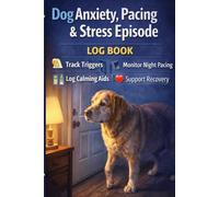 Dog Anxiety, Pacing & Stress Episode Log Book: Track Triggers, Panic Episodes, Night Anxiety, Pacing & Recovery Progress: Canine Behavior Journal - ... Night Pacing, Reactions & Training Progress