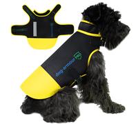 DOG ARMOUR PRO CHALECO DE PROTECCIÓN ANTI MORDIDA AMARILLO PARA PERROS - IMPERMEABLE- REFLECTANTE