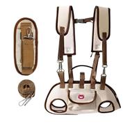 Dog Backpack Carrier - Adjustable Backpack with 1.5m Traction Rope