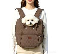 Dog Backpack Carrier Portable Soft - Front Chest with Side Pockets Front | Front Chest Cat Carrier Backpack for Outdoor Travel Hiking | Walking Camping Shopping Riding Dog Backpack Carrier Portable