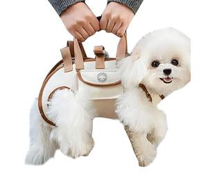 Dog Backpack - Portable Dog Carrier | Adjustable Backpack with Snack Pocket for Small & Medium Dogs and Cats | Breathable Pet Carrier for Outdoor & Travel