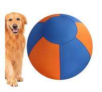 Dog Ball, Interactive Dog Toys, Inflatable Teeth Grinding Training Toy, 17.72x17.72 Inches Sturdy Fetch and Self Entertainment for Dogs, Horses, Walking, Family Farm