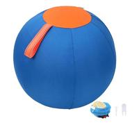 Dog Ball Toys - Wear Resistant Pet Plaything, Durable Multipurpose Blue Puppy Sphere, Floating Water Swimming Pool Objects, Interactive Fetching Catch Activity - For Outdoors Lawns Courtyards