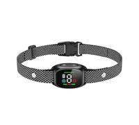 Dog Bark Collar - Anti-Barking Waterproof Silencer, Precision Vibration Training Device for Small Dogs, Heavy Duty Weatherproof Housing, Stress Reliever Tool, for Puppy Kitten All Breeds