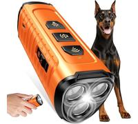 Dog Bark Deterrent Device 3X Anti Barking Device for Dogs, 5 Modes Stop Neighbors Dog Barks No More Safe for All Dogs 50FT Bark Control Indoor Outdoor with Flashlight,Rechargeable Training Device