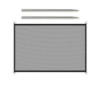 Dog Barrier, Adjustable Enclosure Net For Small Medium Doggy, No-Drill Foldable Dog Fence For Stairs, Kitten Living Room Bedroom Stairs Bathroom Kitchen Hallways Yard Room Garage