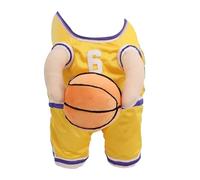 Dog Basketball Outfit, Pet Basketball Disfraz, Dog Holding Ball, Halloween Dog Cosplay, Breathable Pet Apparel, Large Cat Costumel, Sports Themed Pet Wear, Dog Sports Disfraz, Fun Attire for Pets