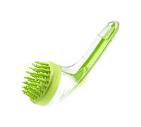 Dog Bath Brush, Cat Bathing Brush, 7.09x2.76x2.95 Inches Gentle Silicone Scrubber with Built-in Soap Dispenser, Soft Massage Shampoo Scrub for Cats Kittens Puppies, Grooming Home, Pool, Travel Use