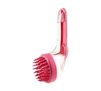 Dog Bath Brush, Cat Bathing Scrubber, Gentle Massage Cleaner, Built-In Soap Dispenser, Soft Bristle Design, Ideal para gatos, puppies, hogar, playa, piscina, Groomers, Travel, 7.09x2.76x2.95 pulgadas