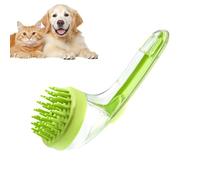 Dog Bath Brush, Cat Grooming Brush, Gentle Massage Broom with Soap Dispenser 7.91x2.76 Inches, Pet Cleansing Tool for Home, Travel, Pool, Beach, Groom, Blue, Green, Yellow, Pink