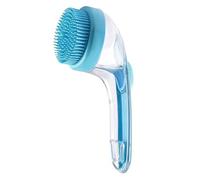 Dog Bath Brush | Dog Wash Brush For Bathing | Bristle Silicone Massage Stubborn Stain Eraser Scrubbing Cleaner Ergonomic Handle For Indoor Outdoor Bathing Shower Spa Cats Kitten Horses