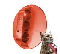Dog Bath Brush, Material Puppy Bath Brush, Cat Hair Massaging Grooming, Pet Bath Comb Brush Soothing Massage Rubber, Adjustable Ring Handle, Easy To Use, Portable for Bath Brush