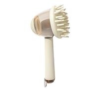 Dog Bath Brush, Non Slip Dog Shampoo, 7.32x2.95in Brush with Soap, Dispenser Ergonomic Pet, Cleaning Tool Bathing for Washing, Massage, Pet Grooming, Bath Time Essentials