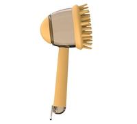 Dog Bath Brush, Non-Slip Shampoo Brush, Soap Dispenser for Pet Washing, Ergonomic Cleaning Tool, Massage Function for Dogs Cats, Ideal for Bathing & Grooming, 7.32x2.95x3.39 Inches
