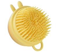 Dog Bath Brush, Pet Bath Brush, Compact Silicone Cleaner, Soft Massaging Bristles, Excellent Design, Portable & Reusable, Home Grooming, 3.31x2.36 Inches