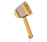 Dog Bath Brush, Pet Grooming Tool, Puppy Bathing Scrubber, Non-Slip Grip, Ergonomic Handle Design, Home Grooming for Small Medium Large Dogs, 7.32x2.95x3.39