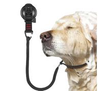 Dog Bathing Tether with Suction Cup, 19.69x0.39 Inches, 2.68in Tub Grooming Restraint Straps for Safe Bathing, Safety Tether Strap for Small & Medium Dogs