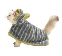 Dog Bathrobe - Pet Drying Towel, Soft Puppy Cape with Quick Absorb Feature, Wrap Style Robe with Adjustable Fit, Pet Apparel Category Accessory, Swimming Grooming Home Use