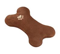 Dog Bed Bolster - Pet Cushion for Sleeping, Flannel Cotton Bone Shape Rest Pad with Soft Neck Cradle & Lightweight Companion Support for Puppy Comfort Kitten Snuggling Indoor Relaxation Outdoor