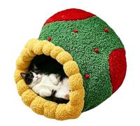 Dog Bed for Winter Indoor Room Kennel Crate Sleeping Rest | Christmas Cat