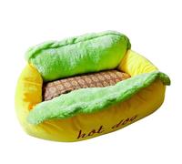 Dog Bed, Pet Couch, Cat Stuff, 27,56 x 21,65 x 8,27 pulgadas, Stuffed with Anti Slip Base, Zippered Sleeping Furniture for Small to Large Dogs, Ideal para Courtyard, Study Room, Balcony