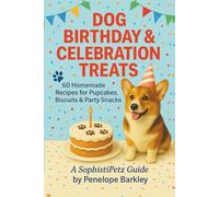 Dog Birthday & Celebration Treats: 60 Homemade Recipes for Pupcakes, Biscuits & Party Snacks - A Healthy Dog Treat Cookbook (The Nourish Your Dog Series)