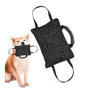 Dog Bite Wedge - Toy de mordedura duradera, juguete de entrenamiento de mordedura de poliéster | Juguete interactivo de tira y tira de guerra, almohadilla de juego de mascotas resistente para perros g