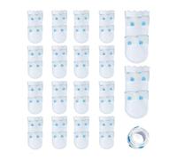 Dog Booties, Anti Slip Puppy Foot Cover Stability, 5.51x2.36 Inches Breathable Scratch Proof Paw Protector Booties for Running, Walking, and Hiking Trips