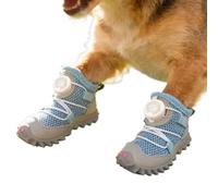 Dog Boots - Rubber 5x4x4cm | Waterproof Anti-Slip Booties For Dogs | Winter Snow Rain Hot Pavement Running Footwear For Small Breed Puppy Pet Outdoor Walking and Exercise
