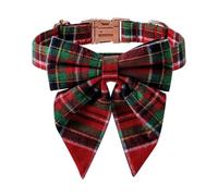 Dog Bow Tie, Classic Plaid Bowknot Pet Collars, Adjustable Dog Bow Tie, Cute Holiday Dog Collars, Bow Tie Dog Collars, Puppy Cat Bow Tie Collar, Holiday Dog Accessories, Dog Collar with Bow Tie