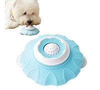 Dog Bowl - Interactive Slow Feeder, no Slip Licking Mat | Rolling Ball Dog Lick Bowl with Suction Cup for Treat Dispensing Enrichment Play Training Boredom Relief Meal Puppy Indoor Use