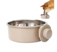 Dog Bowl - Stainless Steel, 5.31x2.36in Pet Bowl Wall-Mounted Spill-Resistant | Easy-Clean Secure Feeding Station Healthy Water & Food Use, Mounted Feeder For Dogs, Cats, Home Feeding Area