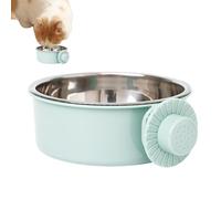 Dog Bowl - Stainless Steel, 5.31x2.36in Pet Bowl Wall-Mounted Spill-Resistant | Easy-Clean Secure Feeding Station Healthy Water & Food Use, Mounted Feeder For Dogs, Cats, Home Feeding Area