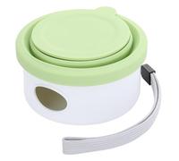 Dog Bowl with Poop Bag Holder | Practical Pet Snack Container for Outdoor Adventures | Great for Hiking, Camping, and Dog Walking | Handy Solution for Pet Owners The Go