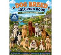 Dog Breed Coloring Book