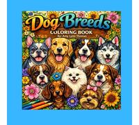 Dog Breeds Coloring Book