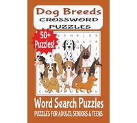 Dog Breeds Word Search Puzzle Book: Dog Breeds Word Search Puzzle Book - Over 50+ Fun & Easy-to-Read Puzzles About Dog Breeds, Dog Breed Terms | 6x9 ... Seniors, Dog Lovers & Relaxing Free Time