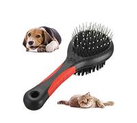 Dog Brush and Cat Brush Pet Grooming Comb 2 Sided Bristle and Pin for g and Short Hair Dog Removing Shedding Hair