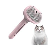 Dog Brush, Cat Detangling Comb, Built in Spray Removal Comb, 21x12x7cm Pet Sheddings Brush with Mist Function, Portable De Shedding Tool for Long Short Hair, Grooming