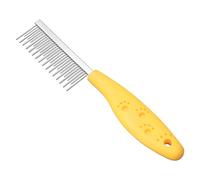 Dog Brush - Dematting Comb | Portable Pet Deshedder | Pets Combs Hairbrush | Reutilizable Pet Grooming Tool | Cleaning Accessory | Dog Grooming Combs for Gently Removes Loose Undercoat Flea