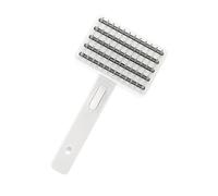 Dog Brush for Shedding, Pet Grooming Tool, Ergonómico Detangling Design, Dematting & Bath Massage Bristles, Soft Grip Handle, Blue 1 Pack, For Puppy Home Care Shower & Coat
