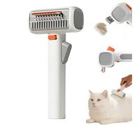 Dog Brush Shedding, Portable, Authentic Safe Grooming Comb, Cats Dematting Tool Design, for Bath Time Home Vet Pet Spa Daily Brushing Long-Hair Short-Hair Puppy Kitten