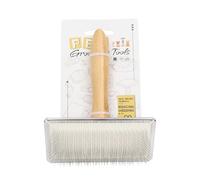Dog Brushes Shedding, Pet Grooming Tools, Dematting Comb Rake, Undercoat Cleaning Supplies, 5.94x4.65x1.38 Inches, Suitable for Short Medium Long Haired Puppies Cats