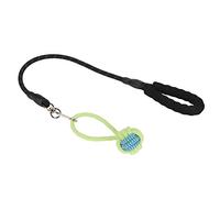 Dog Bungee Tug Interactivo Resiliente Dientes que Molenan los Dientes de Algodón Pedra de Algodón Cordete para Perros Pet Pets Blue Pet Toys Toys Ropedog Bungee Tugpet Toysrope Puppy Toysdog (BLACK)