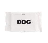 DOG by Dr Lisa - Toallitas de viaje para perros, a base de plantas, toallitas de baño naturales para perros, hechas de bambú 100% compostable, creadas por veterinarios, veganas, no tóxicas, tamaño de