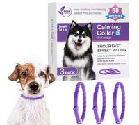 Dog Calming Collar, Relaxing Pet Collars, Sturdy Dog Collar, ABS Material, Long-Lasting Effect, Perfect for Small, Medium, and Large Breeds with Bad Behavior